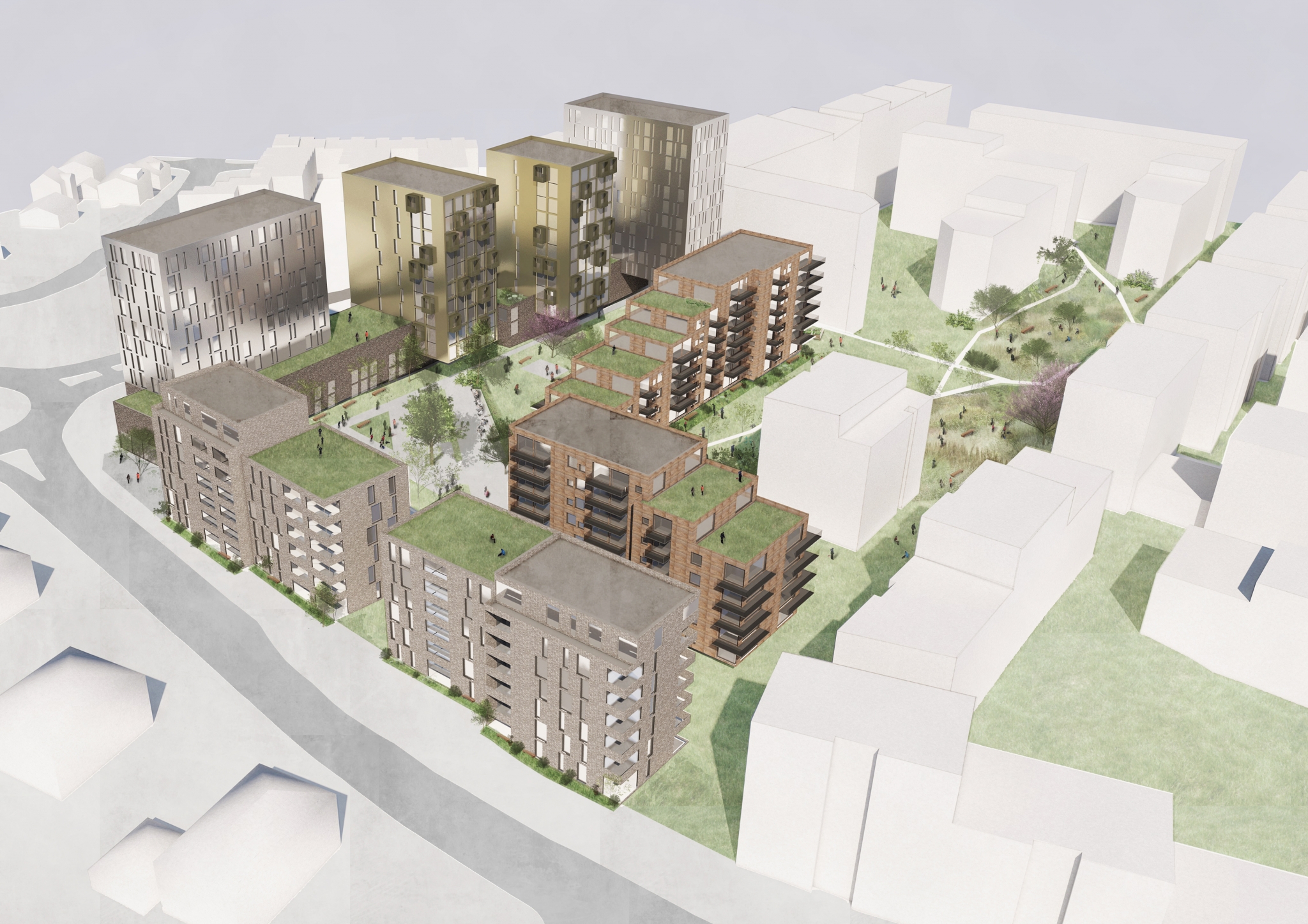 Løren Vest Perspektiv mindre