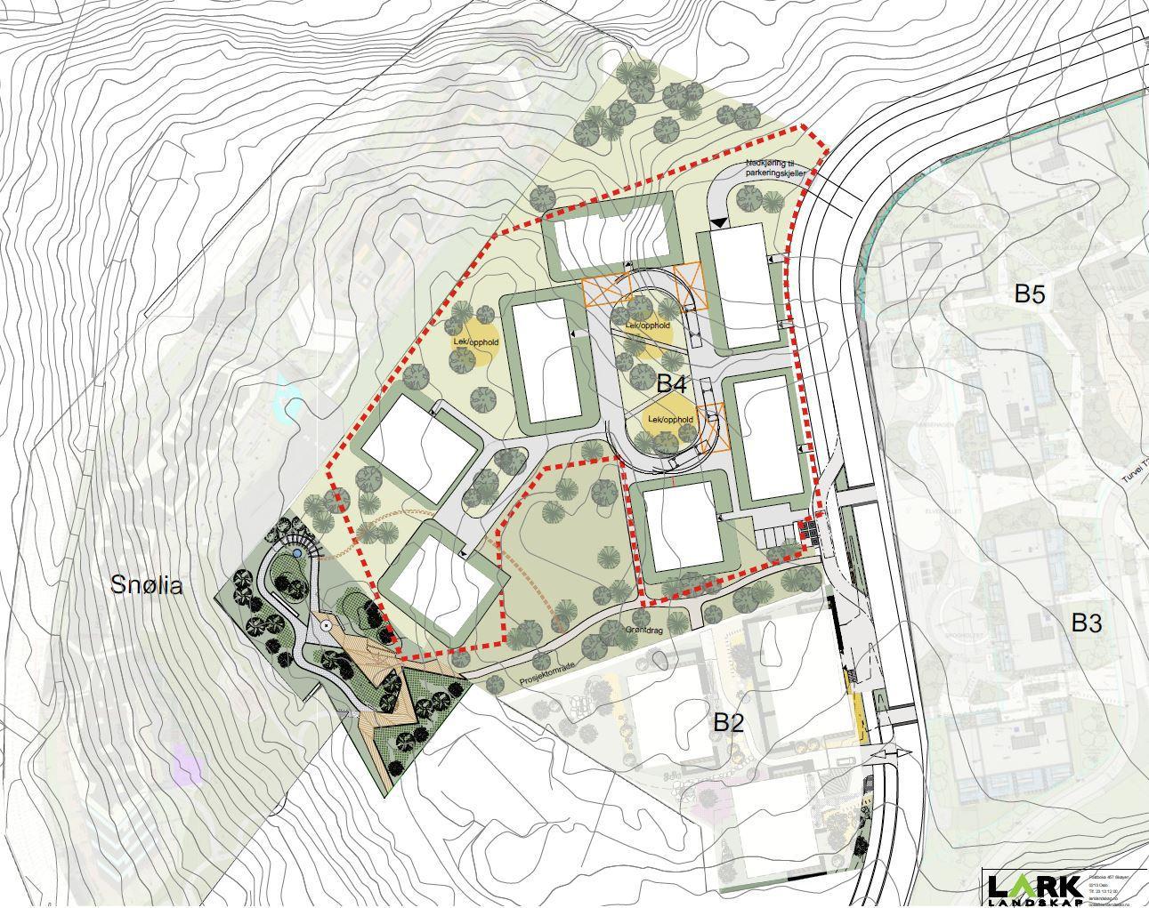 Lørenskog B4 03 illustrasjonsplan